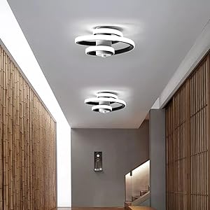 Plafón LED en espiral